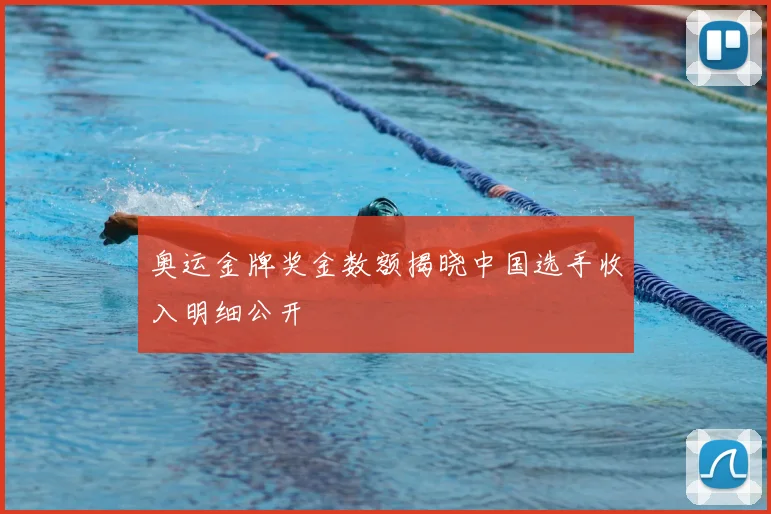 奥运金牌奖金数额揭晓中国选手收入明细公开