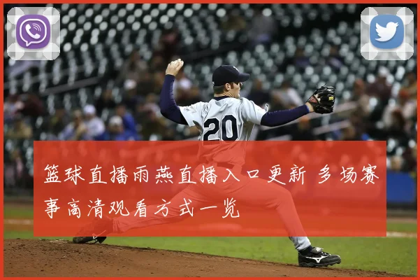 篮球直播雨燕直播入口更新 多场赛事高清观看方式一览